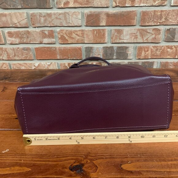 Coach Raspberry 58660 Derby Women's Large Shoulder Tote Bag GUC - Picture 11 of 13